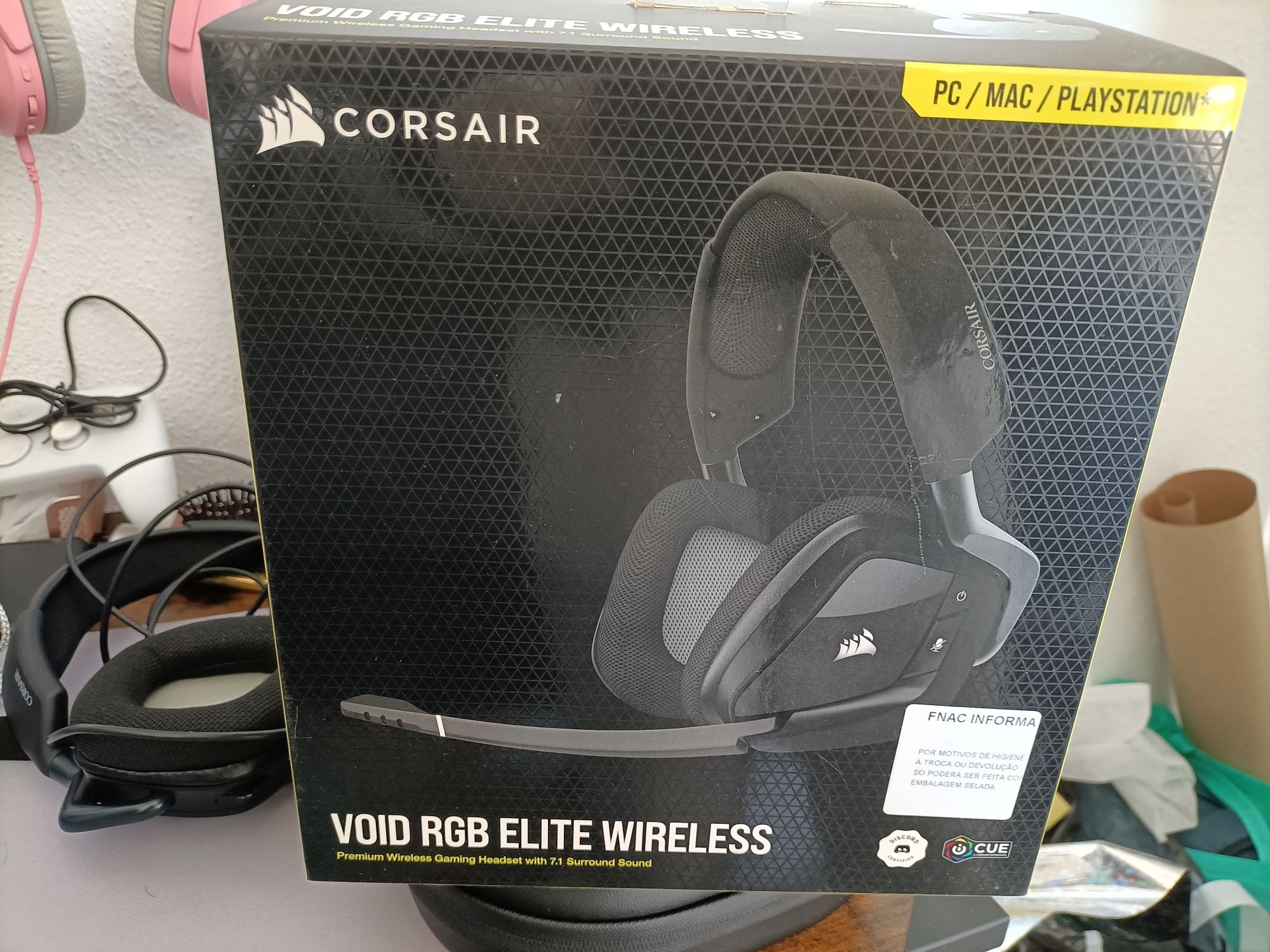 Headset Corsair RGB wireless