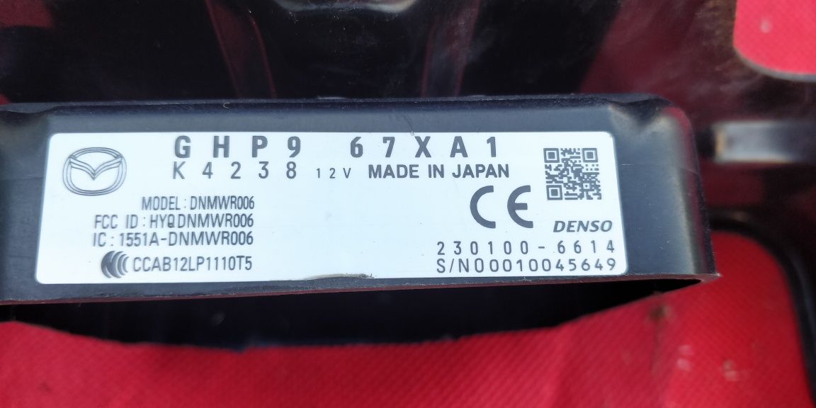 Radar Moduł Tempomat Mazda GHP9 67XA1