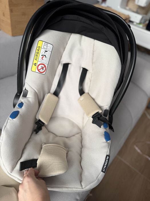 Nosidełko avionaut lekkie beżowe wkładki