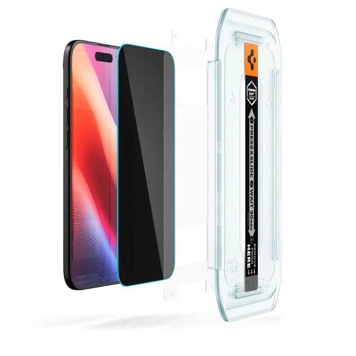 Защитное стекло Spigen Glas.tR EZ FIT Privacy 2-Pack для iPhone Air