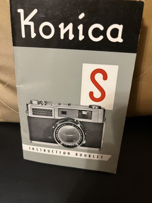 Vendo maquina fotografica Konica S antiga como nova
