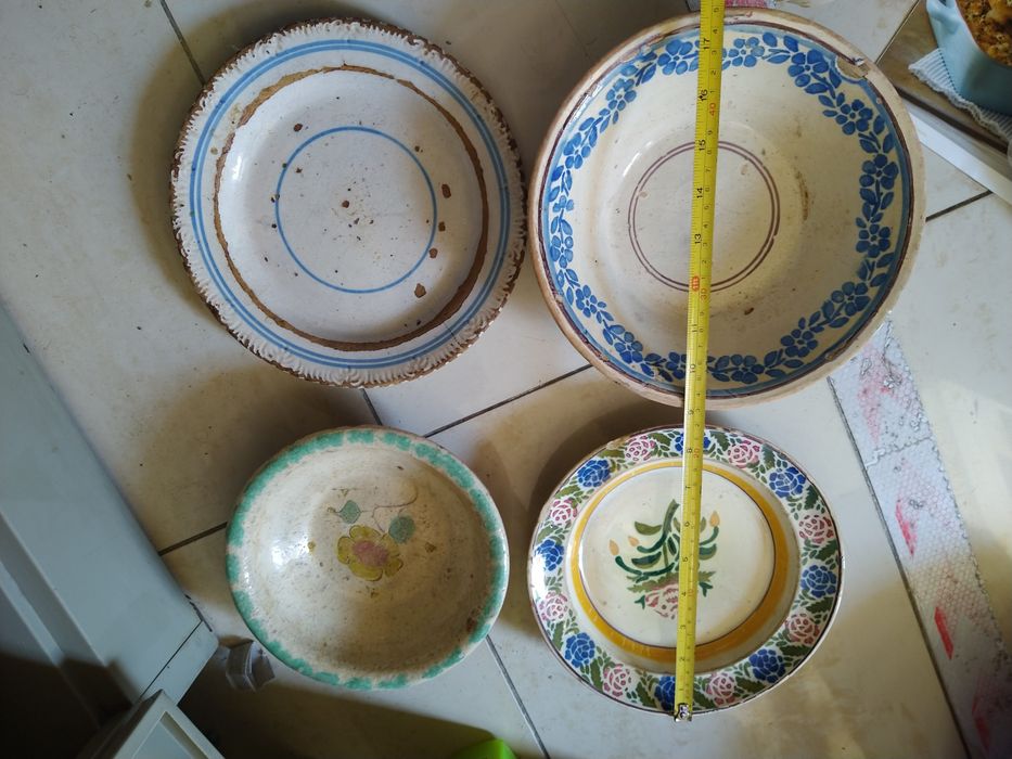 Pratos covilhete ratinhos antigos