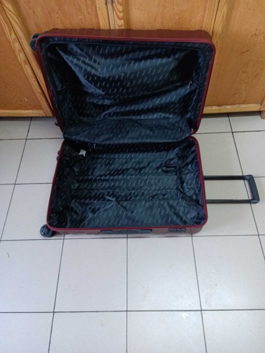 дорожный чемодан на колёсиках 80-х 45  cm