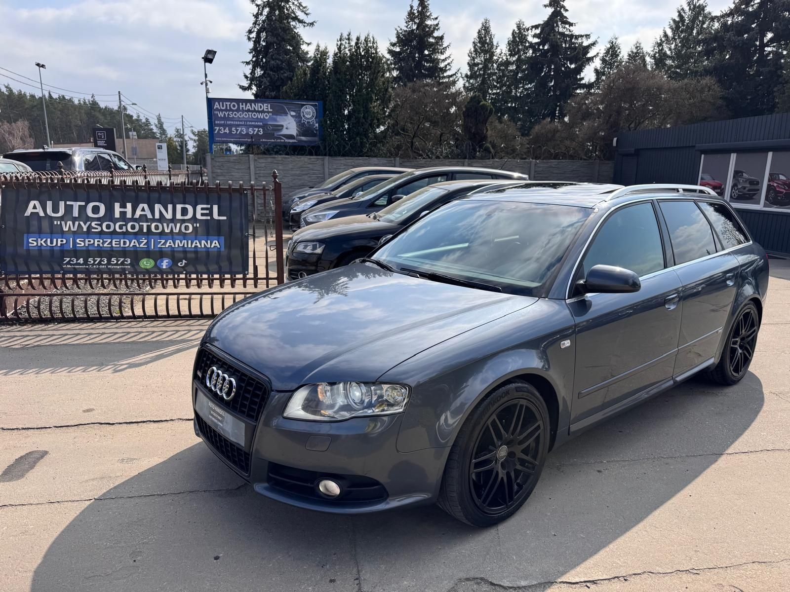 Audi A4 B7 S-Line 2.7 V6 Bi-Xenony Navi Hak Stan Bdb Możl. Zamiana Pl