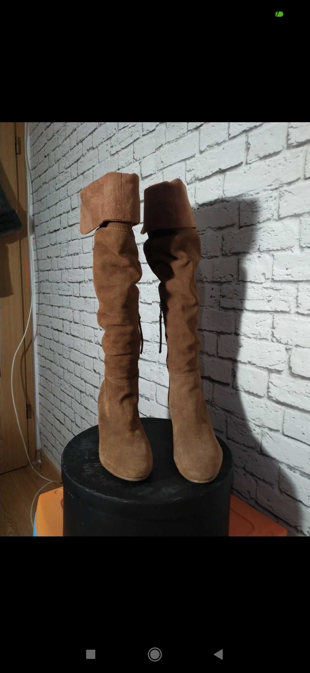 Botas até ao joelho Stradivarius