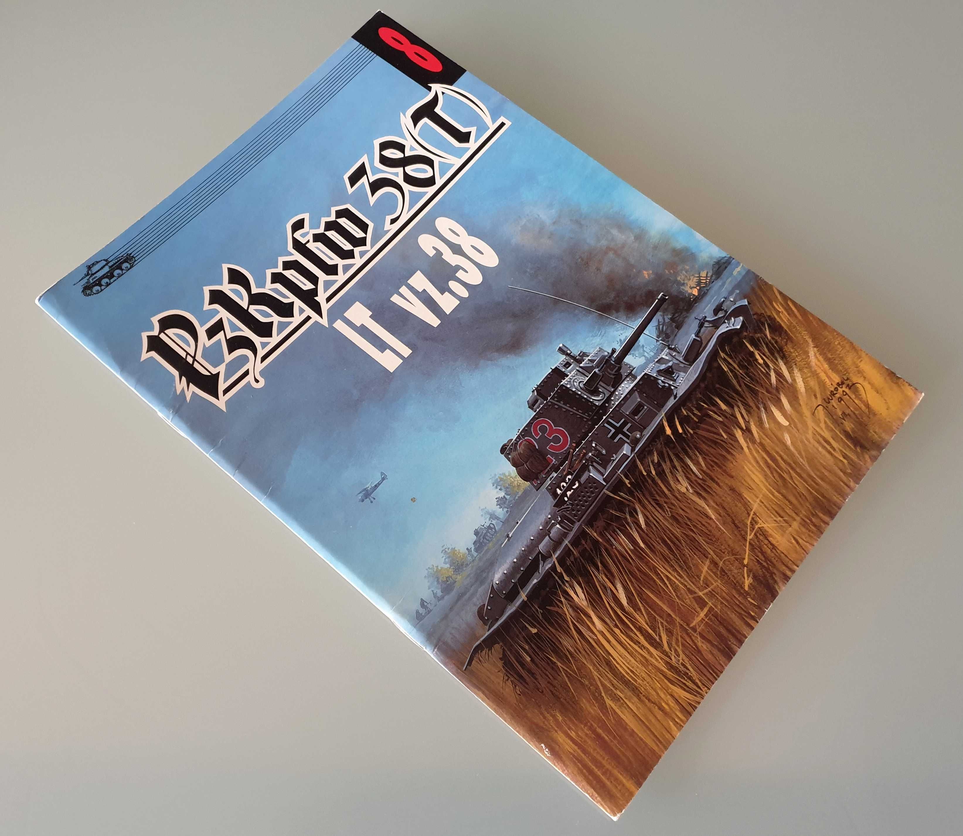 Militaria, monografia nr 8 - PzKpfw 38(t) LT vz 38, Ledwoch