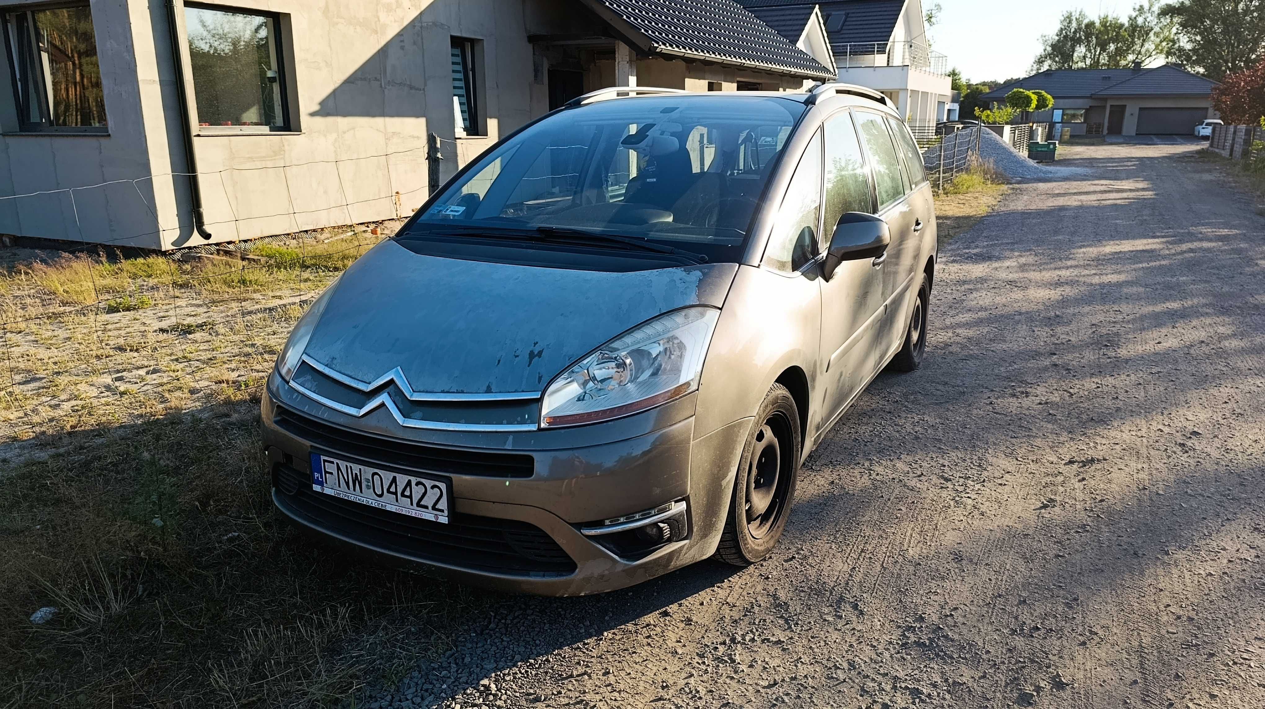 C4 Grand Picasso USZKODZONY silnik