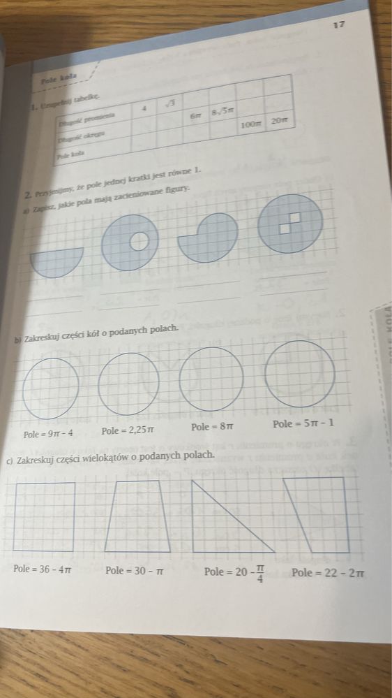 Ćwiczenia matematyka kl 2 Gimnazjum Gwo Odpowiednik kl 8