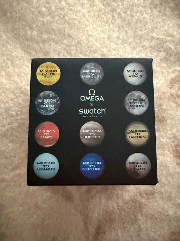 Omega x Swatch SO33M100 Moon - Wysoka jakość i przyciąganie księżyca