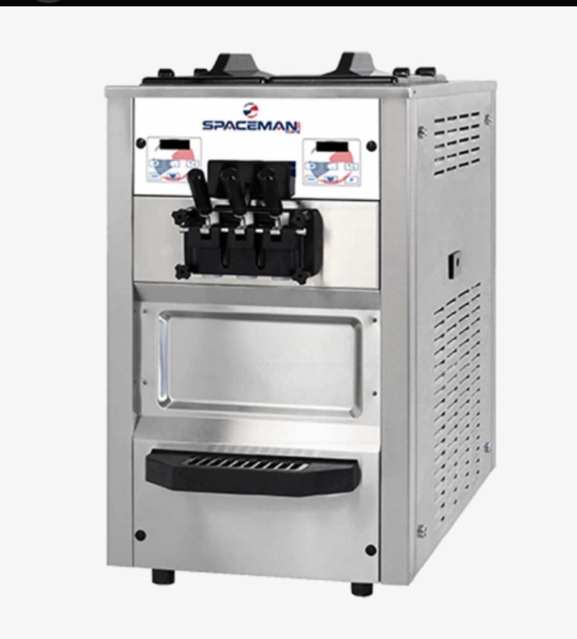 Máquina de gelado soft duas saídas - marca Spaceman