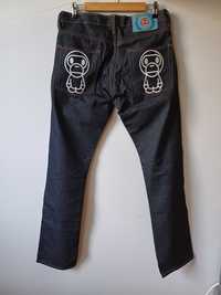 BAPE x Baby Milo vintage spodnie jeansowe rozmiar 32