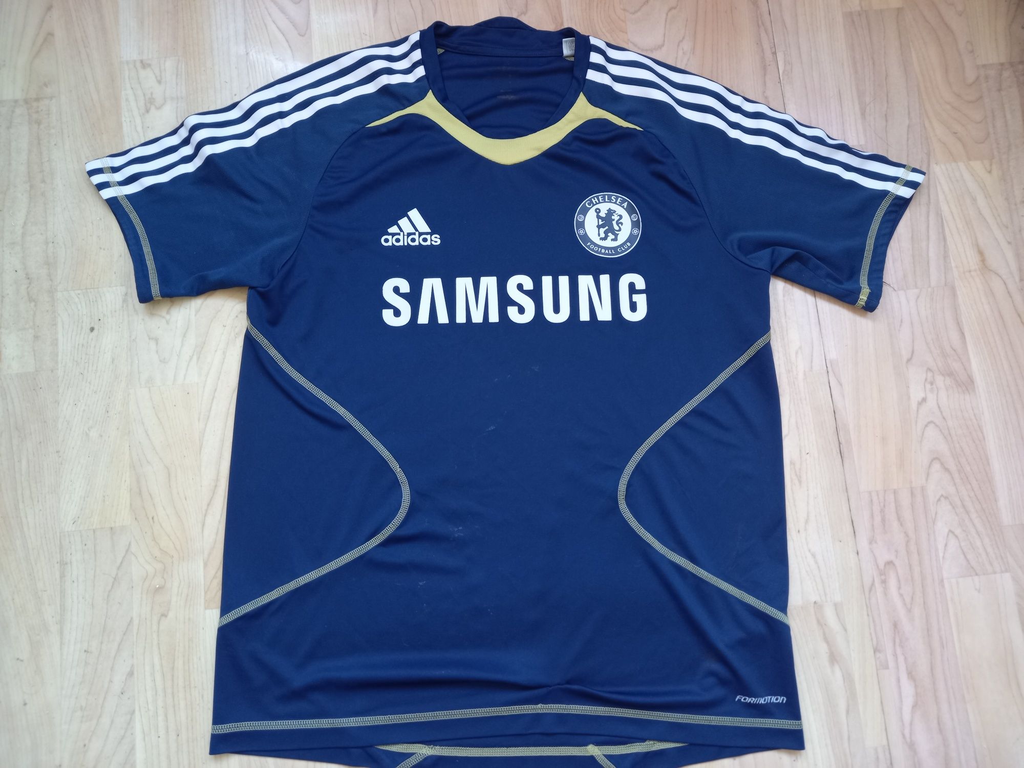 Футболка тренировочная ЧЕЛСИ 2010/2011, футболка ADIDAS