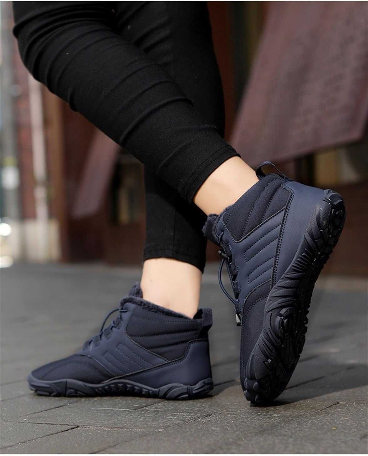 Nowe buty trekkingowe / górskie / wodoodporne / granatowe "40" !2285!