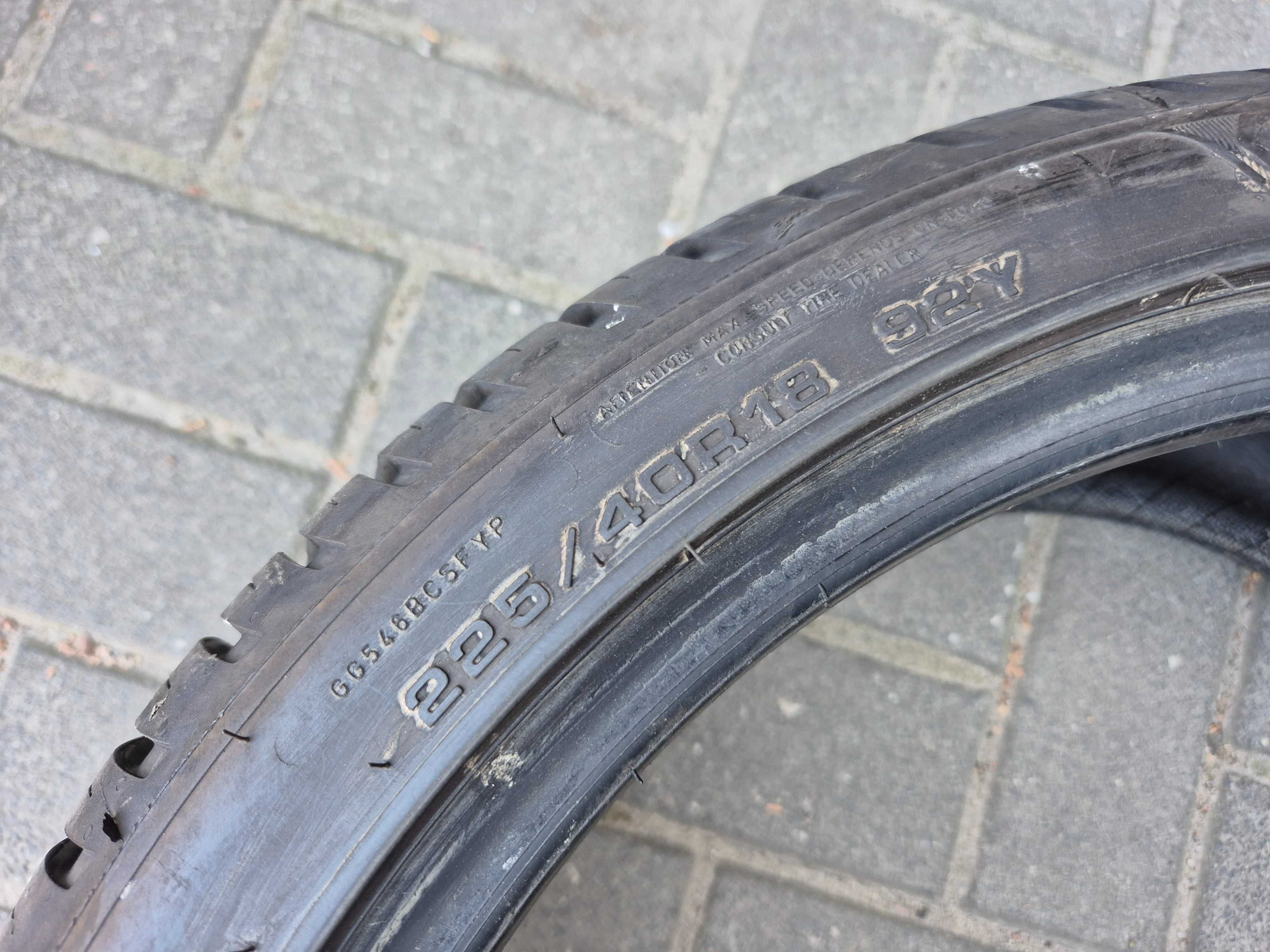 1x Goodyear Vector 4 Seasons Gen-3 225/40r18 92Y 2024r 7,7mm N3036