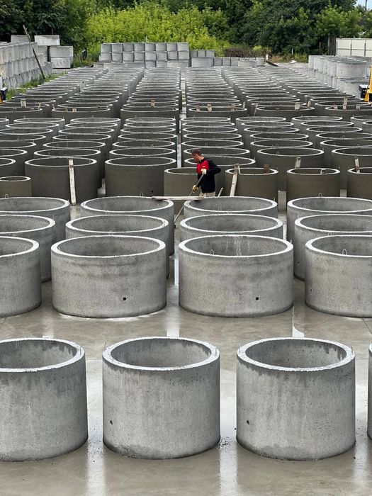 Бетонні кільця, плити перекриття від виробника