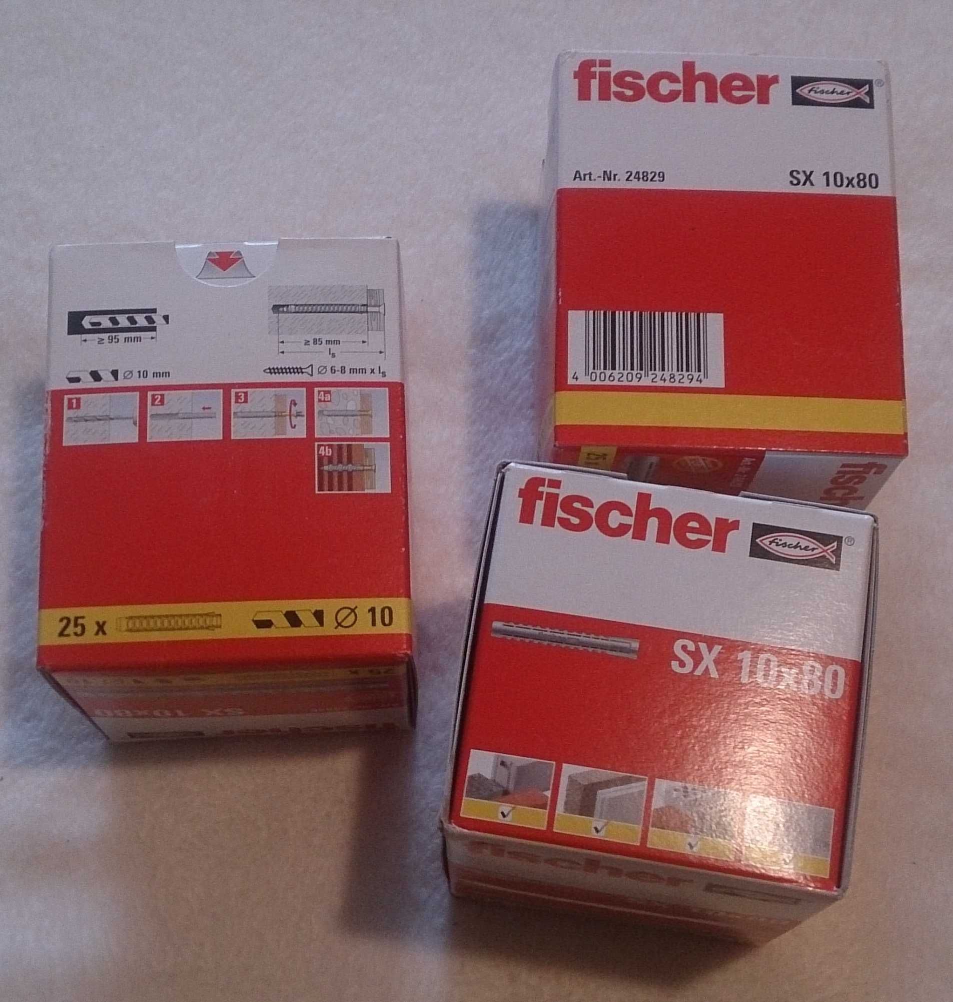 Kołek rozporowy (koszulka) Fischer SX 10x80 na sztuki