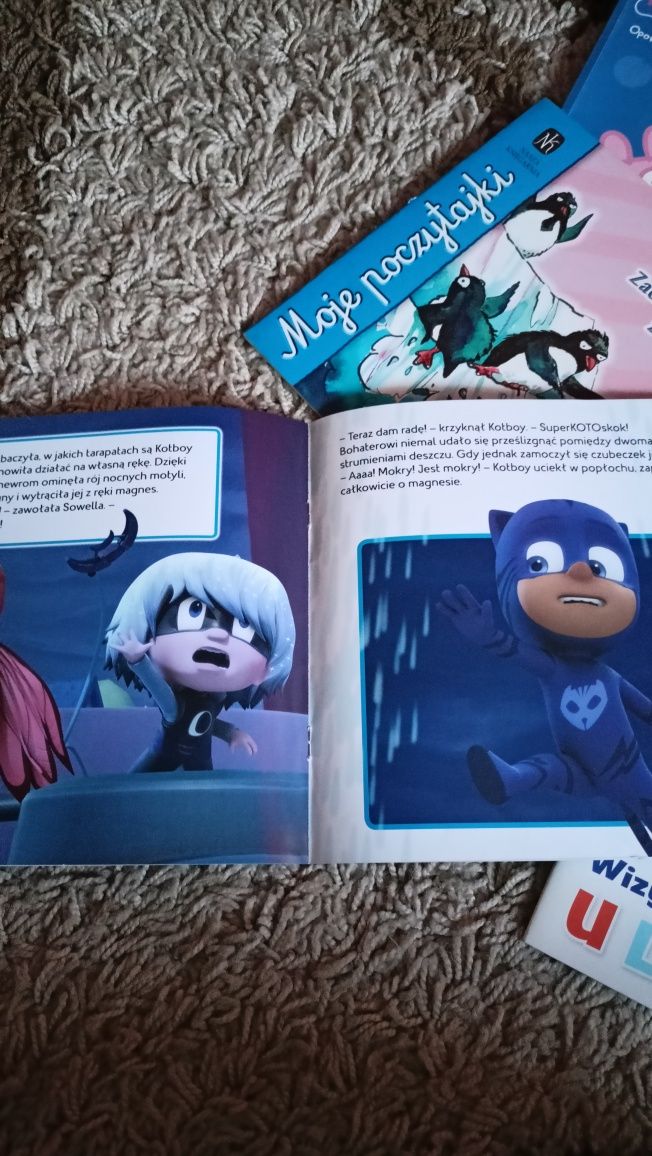 Książki psi patrol, świnka Peppa, bob budowniczy samoloty strażak Sam