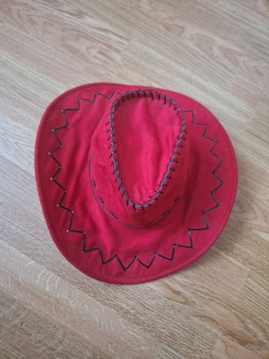Kapelusz przebranie halloween karnawał kostium strój kowboj cowboy