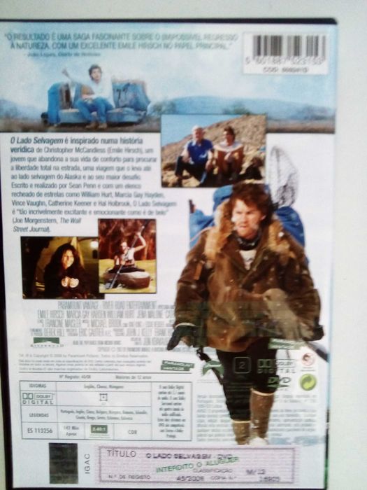 O lado selvagem (Sean Penn), Dvd