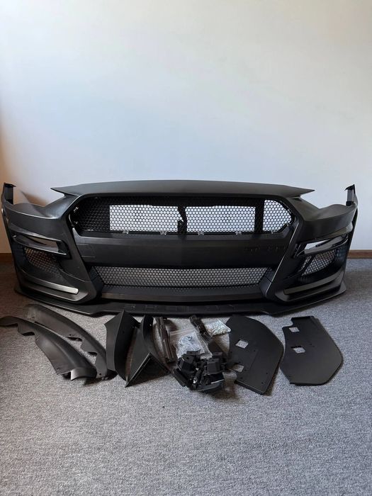 Ford Mustang VI 2018–2022 Zderzak Przód GT500 Shelby Look Kompletny