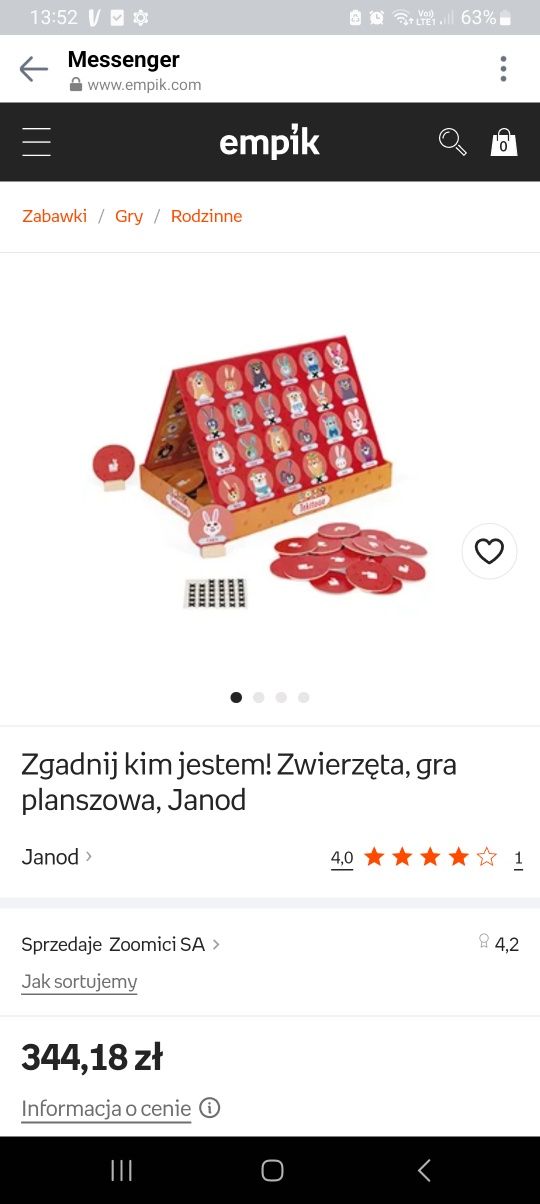 Nowa gra planszowa Jenod zgadnij kim jestem