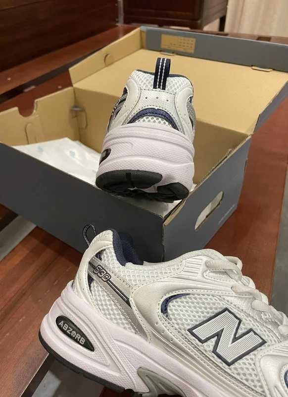 Przyjaźń Buty damskie New Balance530 WhiteSrebrnyNB530 Roz.37.5