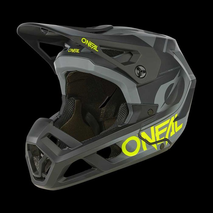 Kask enduro FR DH MTB O'Neal SL1 Strike czarny/szary L 59-60cm