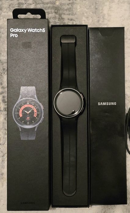 Samsung Galaxy Watch 5 pro (wifi), nowy, gwarancja 2 lata