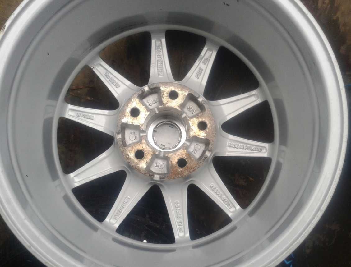 oryg felgi renault megane laguna scenic kadjar talisman 5x114,3 6,5j