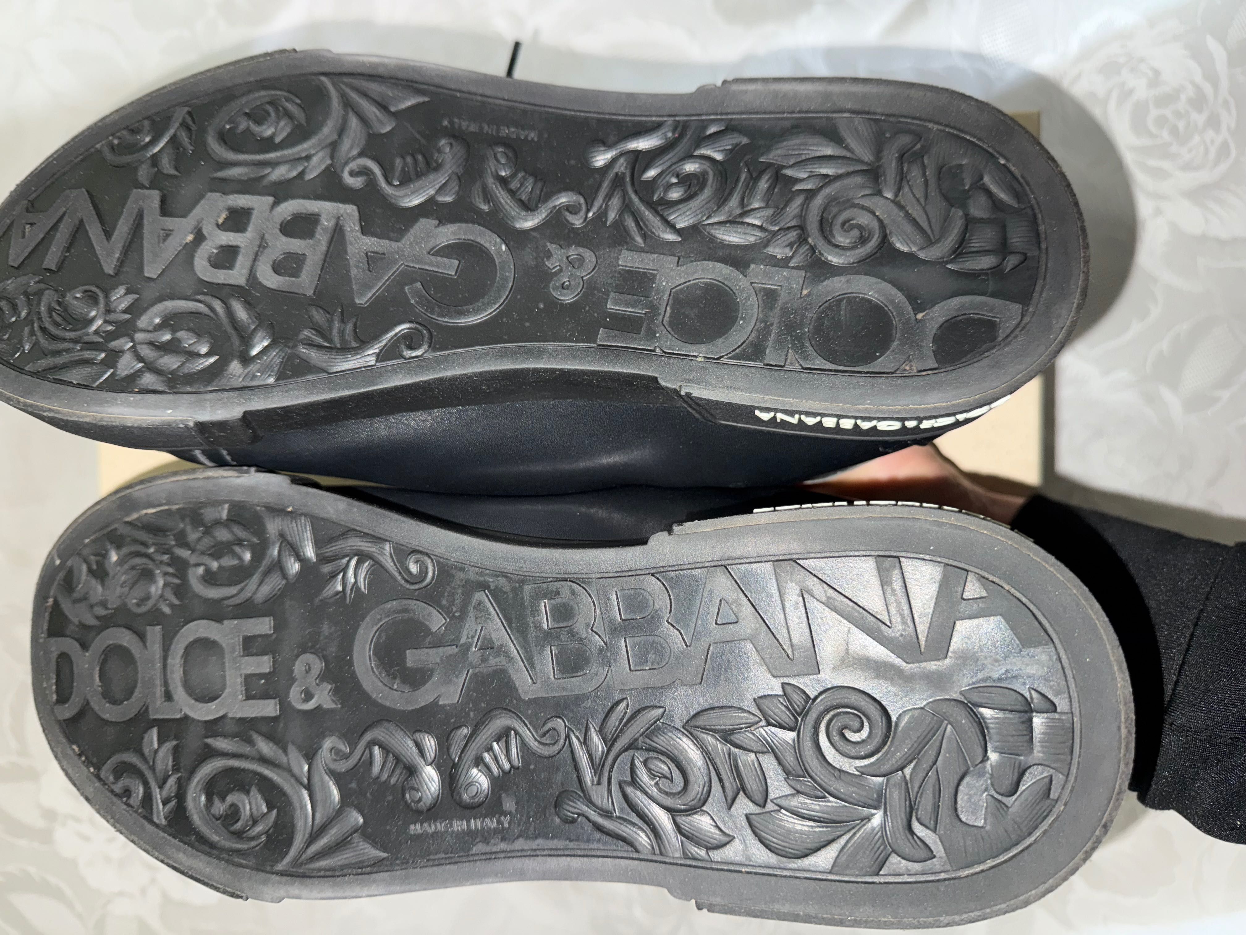 Кросівки кожаные мужские Dolce gabbana