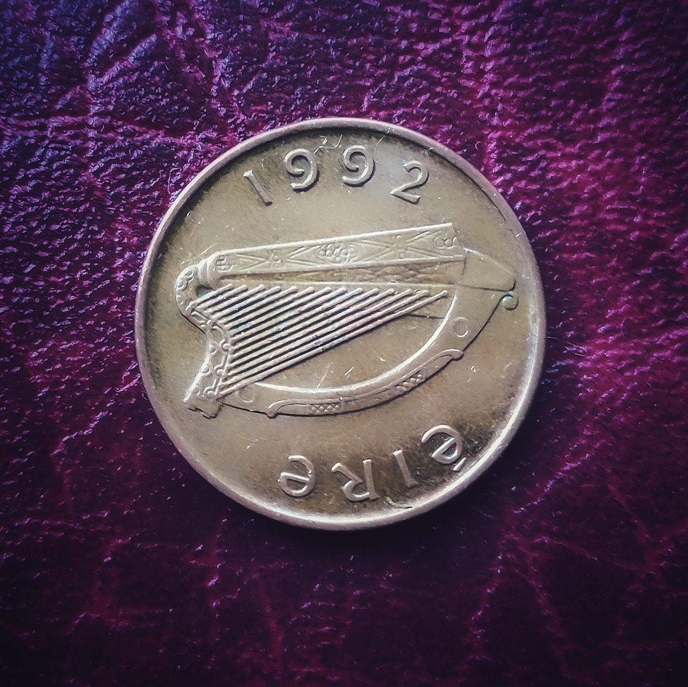 1 penny z 1992 roku - Irlandia