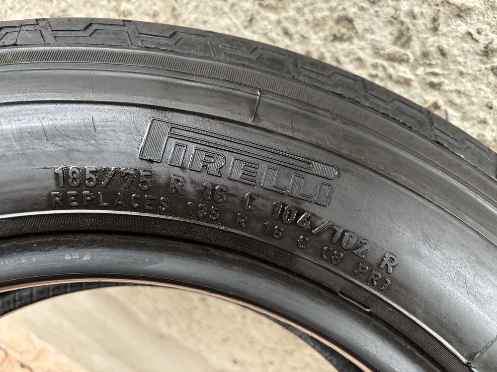 В наявності 6шин Літніх 185/75R16c Pirelli