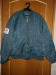 Куртка бомбер MA-1 USAF, синяя, разм. 2XL, наш 60-62. ПОГ-76 см