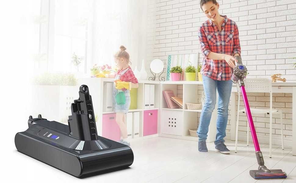 Akumulator Swarey 6Ah pasuje do odkurzacza Dyson V10 25.2V + filtr