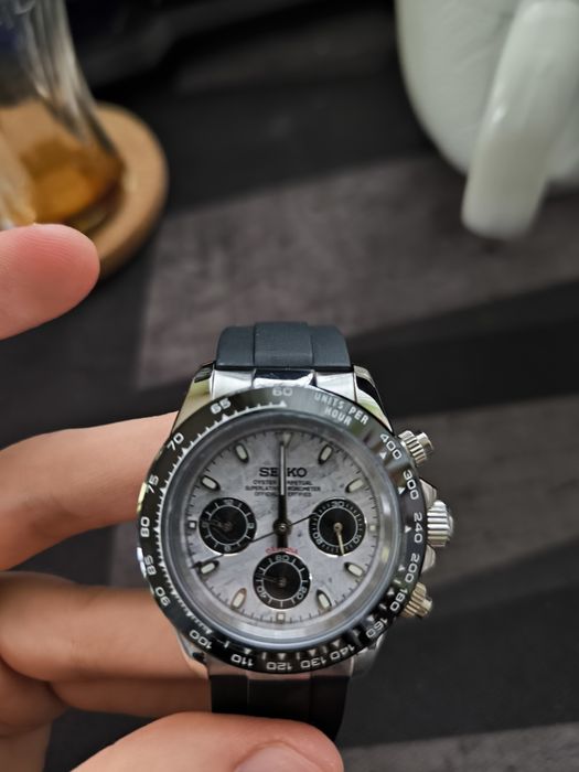 Seiko Mod Daytona Meteorite
