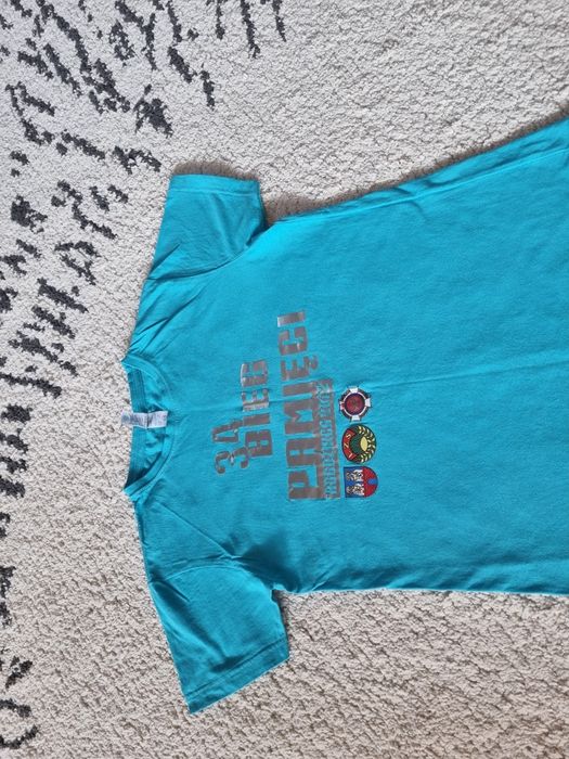 J NOWA T-shirt 152 niebieska koszulka bluzka
