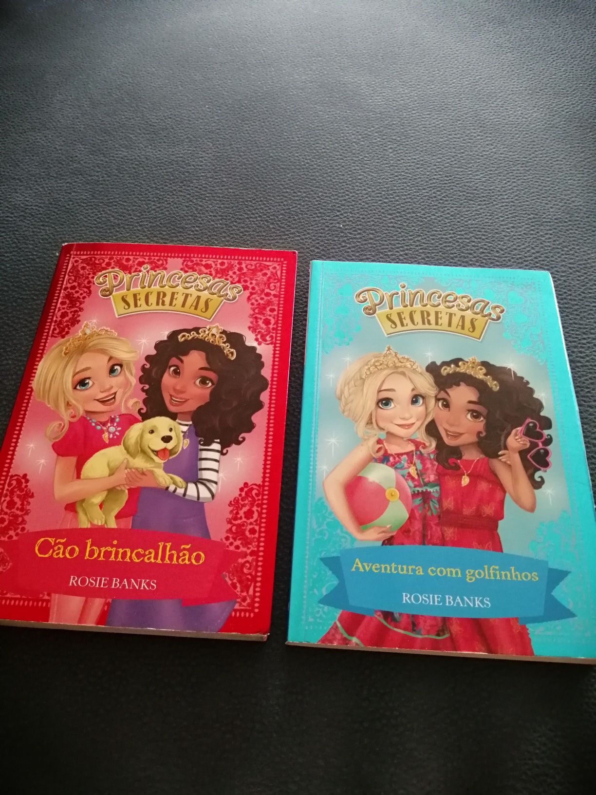 Dois livros de colecção princesas