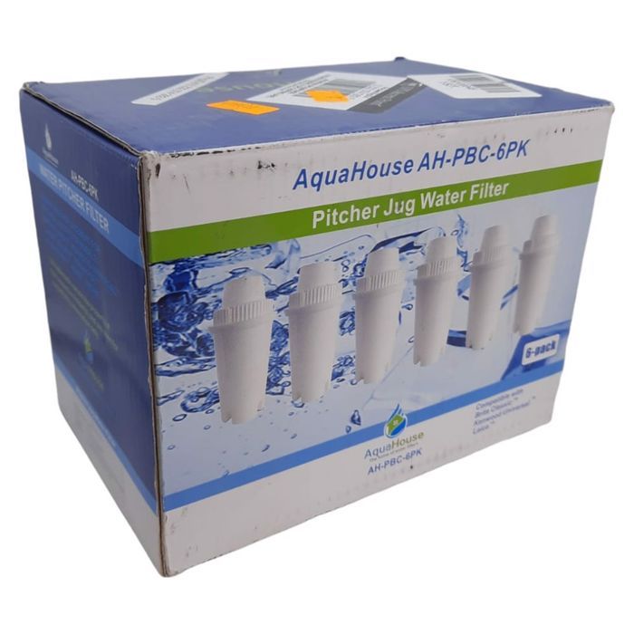filtr wody do lodówki aquahouse 6szt