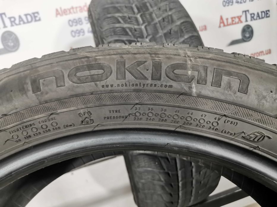 2 шт. 225/55 R19 Nokian WR SUV 3 зимові шини б/у