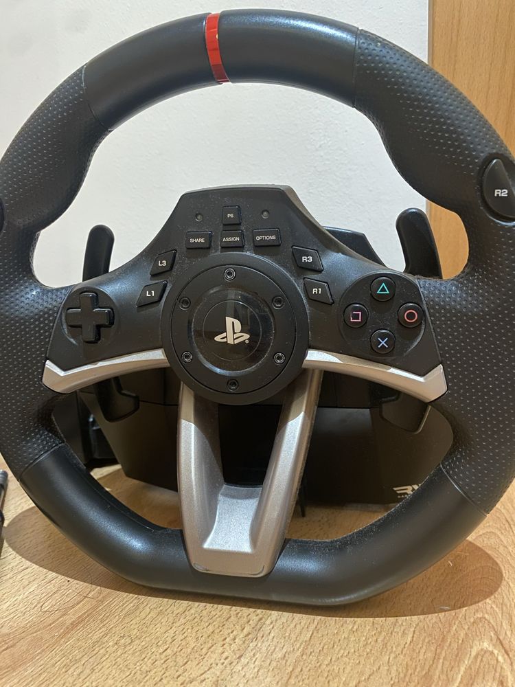 Hori apex racing wheel -playstation edition