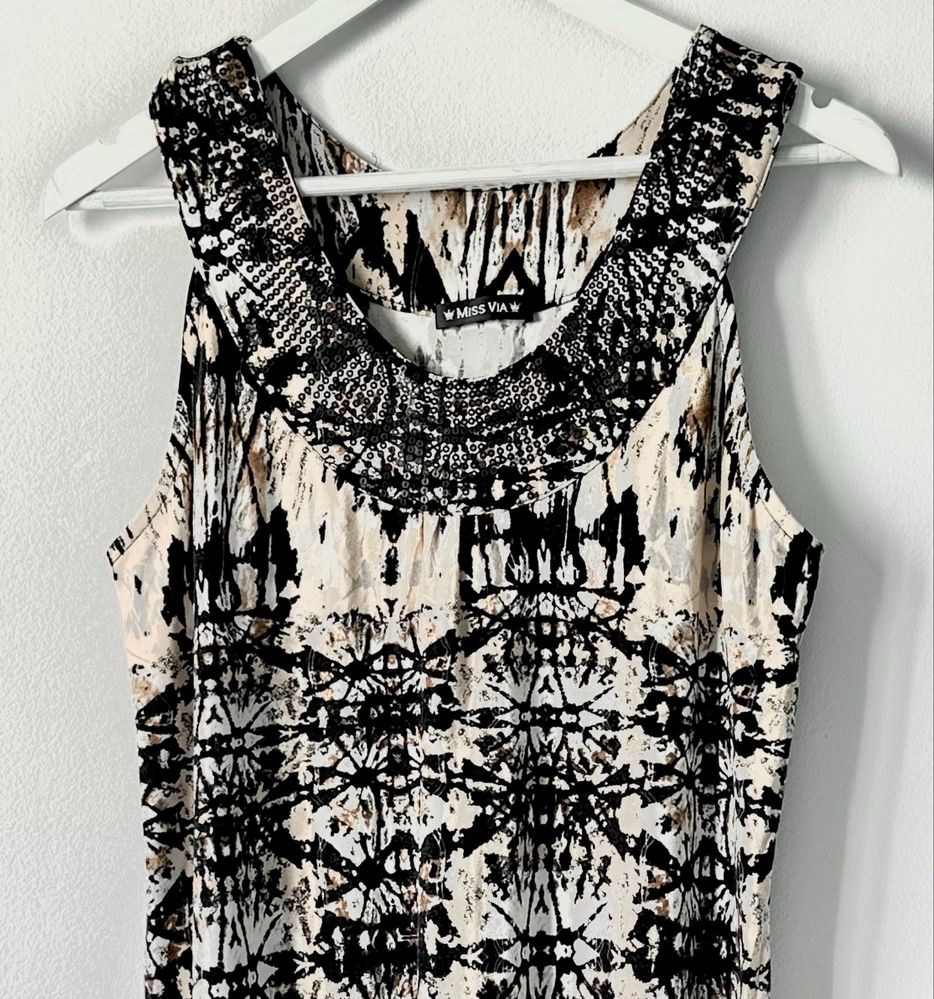 Sukienka boho midi wiskoza NOWA