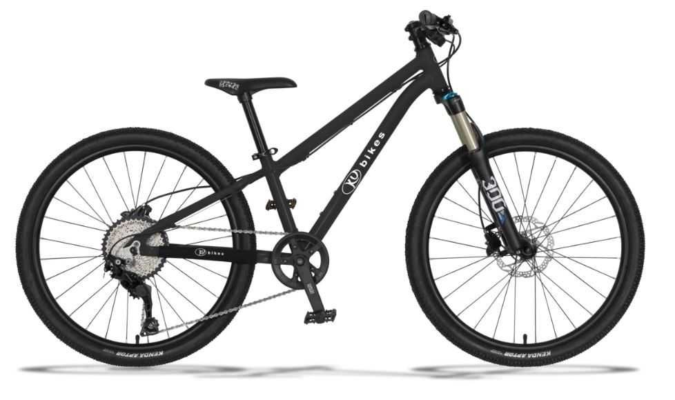 Nowy rower dziecięcy KUbikes 24 MTB DISC Czarny, lekki jak Woom, FV