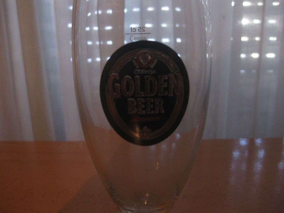 Copo Coleccionável "Golden Beer" Impecável