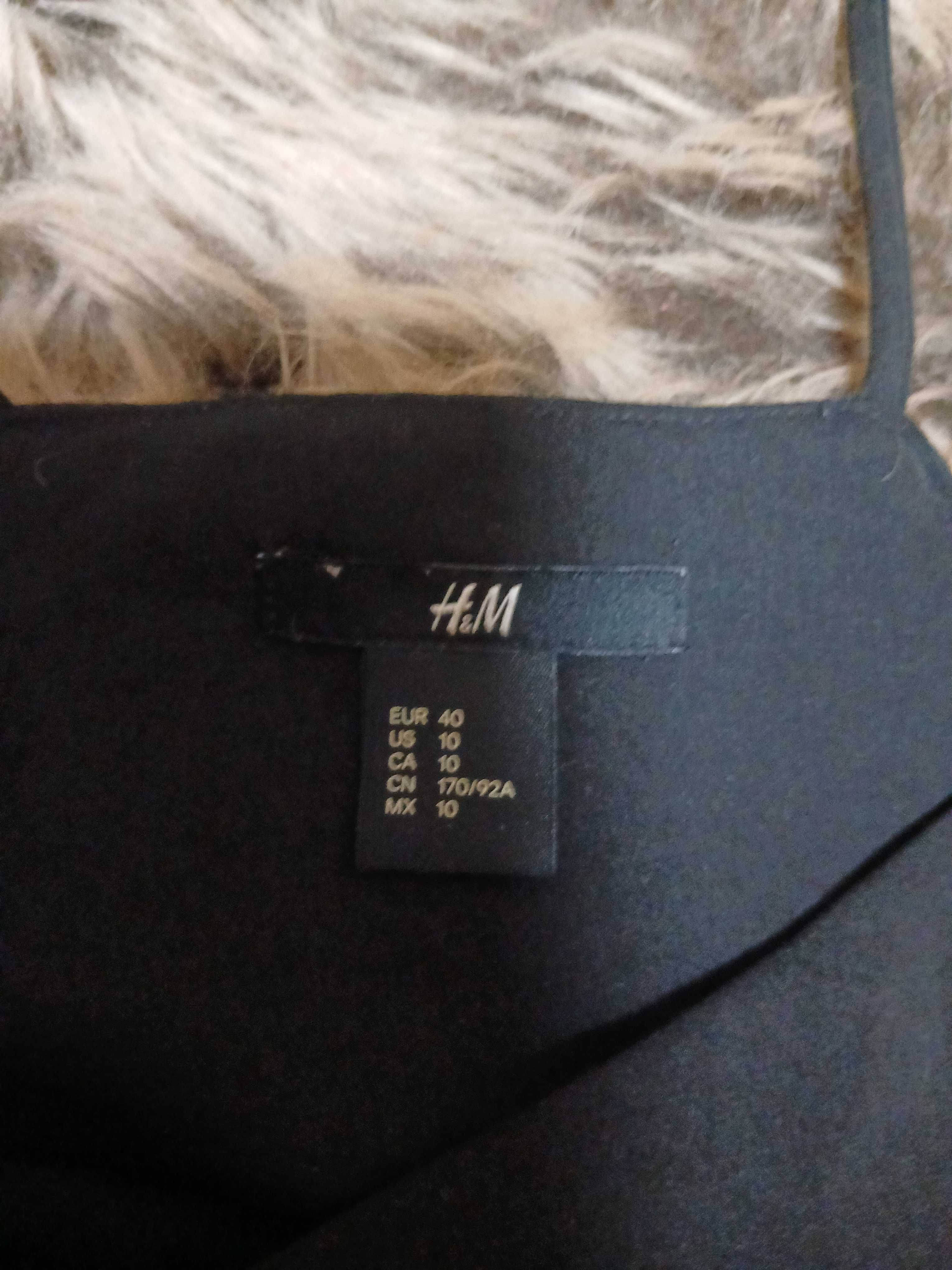 H&M bluzka r 40 satyna ramiączka