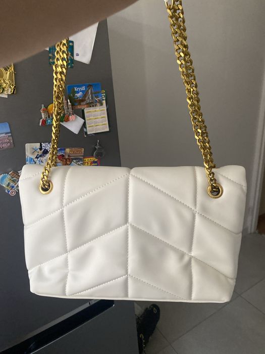 YSL saint laurent torebka skóra naturalna premium