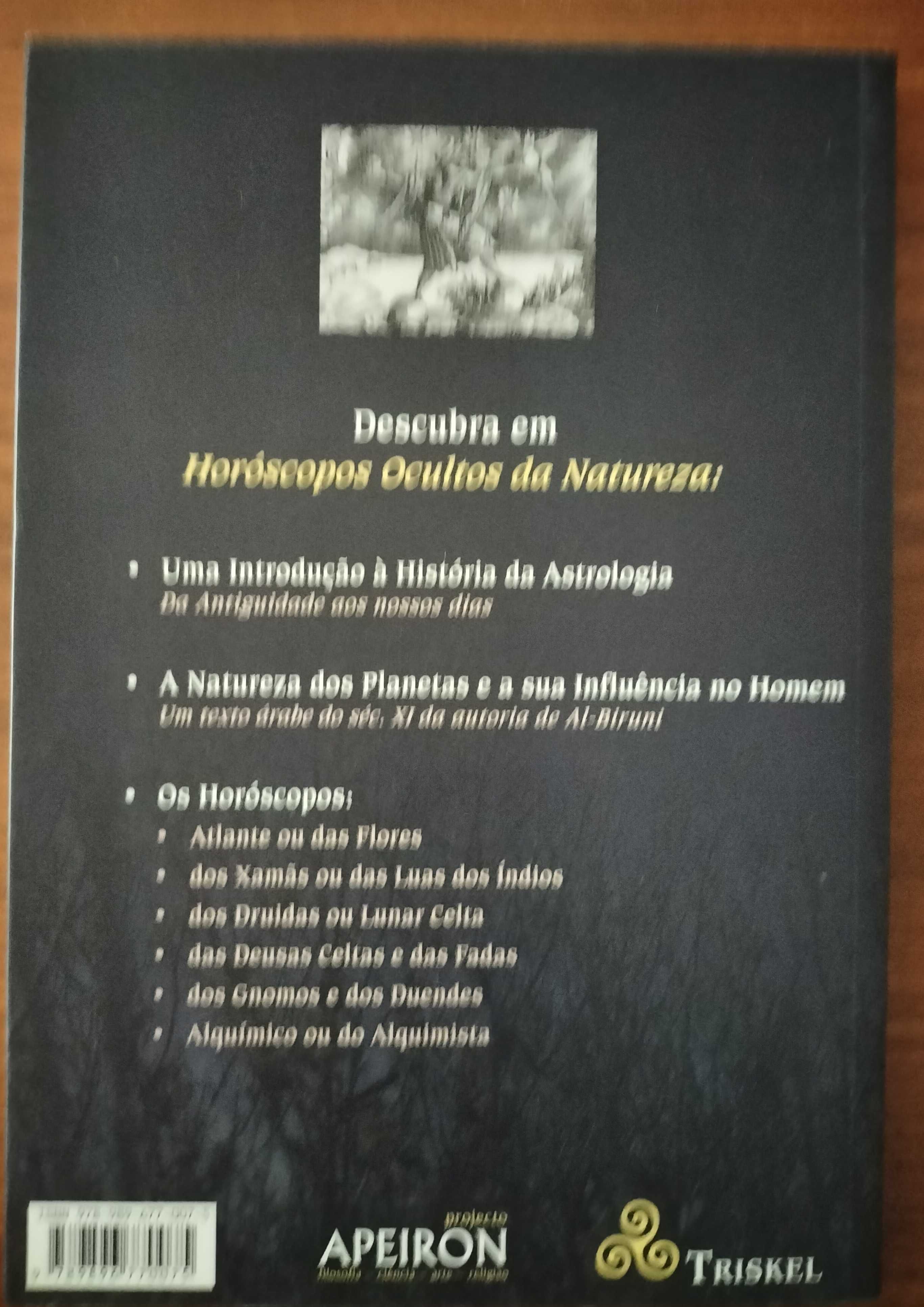 Livro "Horóscopos ocultos da natureza"  de Dulce Leal Abalada