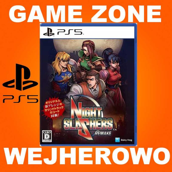 Night Slashers Remake PS5 = PŁYTA = Wejherowo / Wymiana