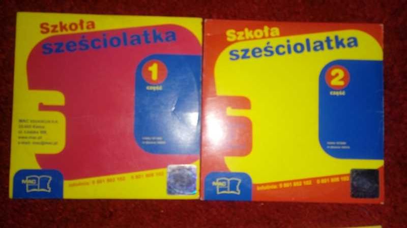 Szkoła sześciolatka 2 płyty cd MAC Edukacja