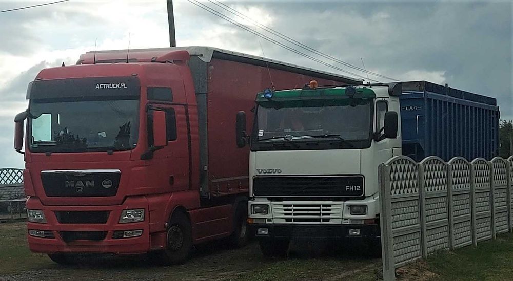 Transport kukurydzy, ziemniaków