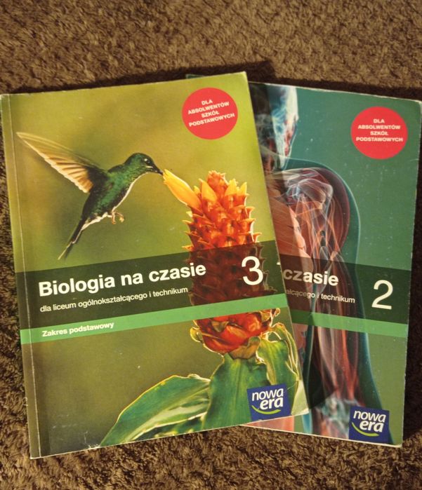 Biologia na czasie 2 + 3 Zakres podstawowy Nowa era